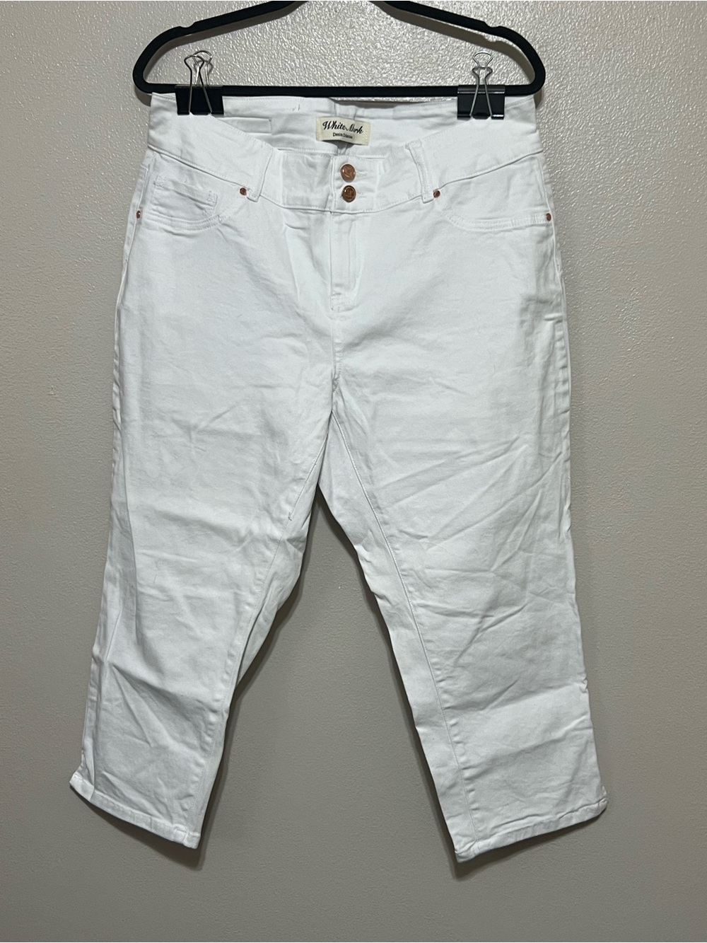 Y2K White Mark Denim Collection Women’s SZ20 White Jeans